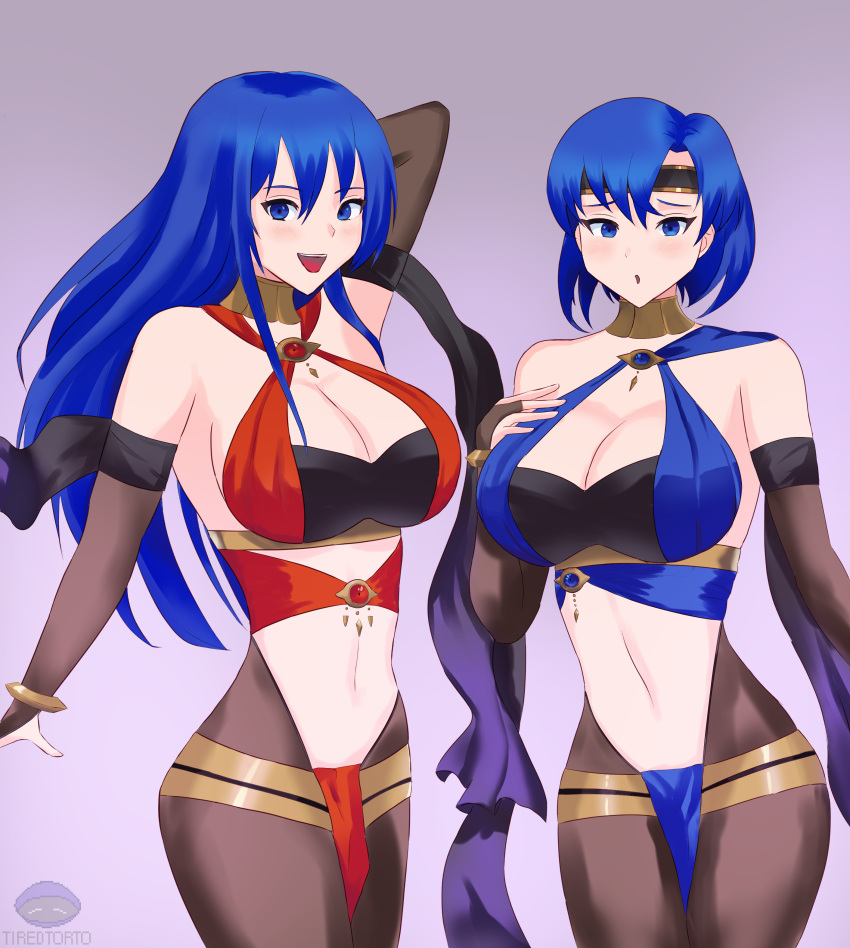 2_girls 诱人alternate_breast_size alter_costume big_breasts big_breasts blue_eyes blue_hair blush bodystocking caeda_(fire_emblem) catria_(fire_emblem) 乳沟服装 cosplay 舞者 dorothea_arnault_(cosplay) dorothea_arnault_(plegian)_(cosplay) fire_emblem fire_emblem:_mystery_of_the_emblem fire_emb lem:_shadow_dragon_and_the_blade_of_light fire_emblem_heroes 腿 lene_(fire_emblem)_(cosplay ) lene_(fire_emblem)_(plegian) lene_(fire_emblem)_(plegian)_(cosplay) 任天堂 Plegian 丝带微笑 肚子累了torto
