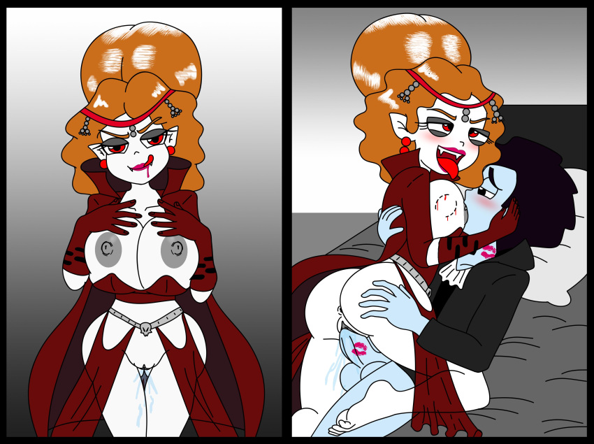 1boy 1girl 2022 肛门 屁股 床上流血 血 蓝皮肤 乳房吮吸 乳房 屁眼 深色皮肤 男性 深色皮肤 迪士尼 迪士尼频道 耳环 费罗兹猛禽 灰色_乳头 万圣节 躺着 躺在床上 看着观众 梅丽莎_蔡斯 米洛_墨菲的法律 乳头 橙色头发 阴茎内阴部 枕头 阴户 红眼 舌头 舌头阴道 阴道渗透 阴道性 吸血鬼 白皮肤 zack_underwood