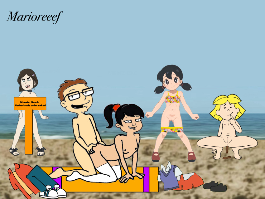 akiko_yoshida all_fours american_dad ass_grab beach_sex Clifford_the_big_red_dog Doggy_position 哆啦A梦 Emily_elizabeth 眼镜 Little_demon 单色乳头 马尾辫 Scat shizuka_minamoto steve_smith