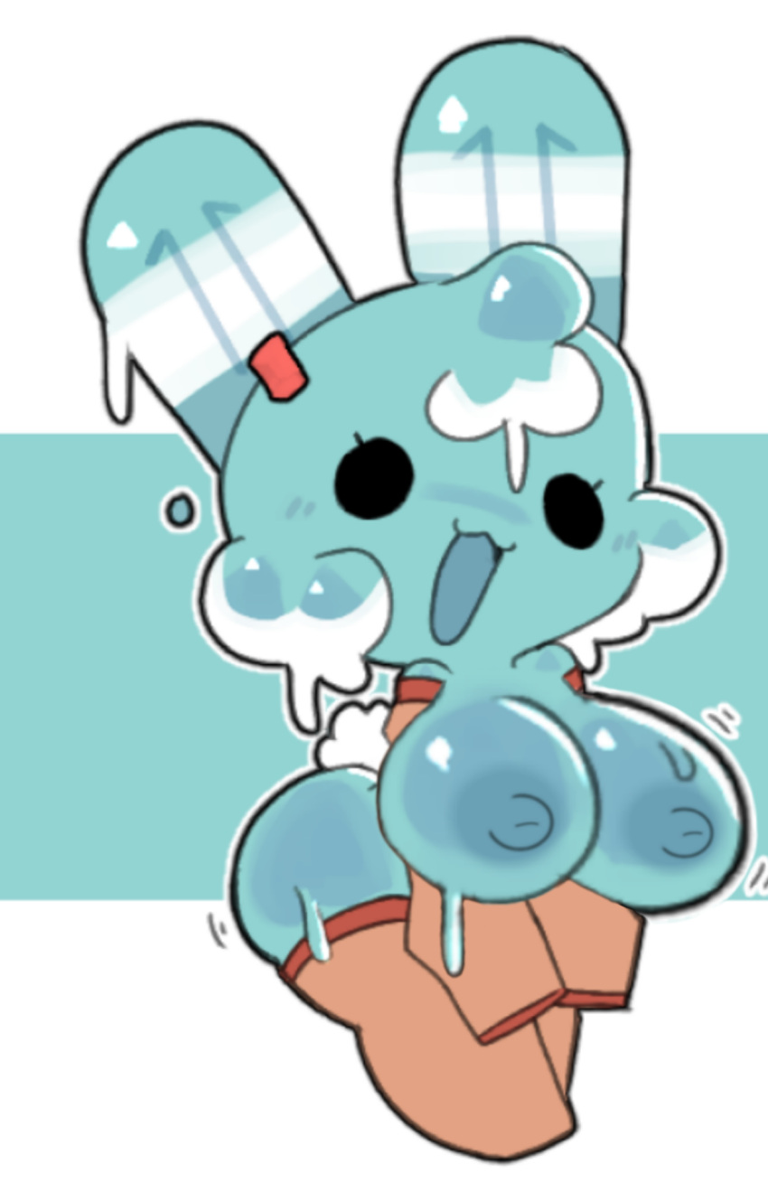 ：3 可爱的大乳房乳房扩张乳房兔子可爱的乳头裸体冰棒昏昏欲睡