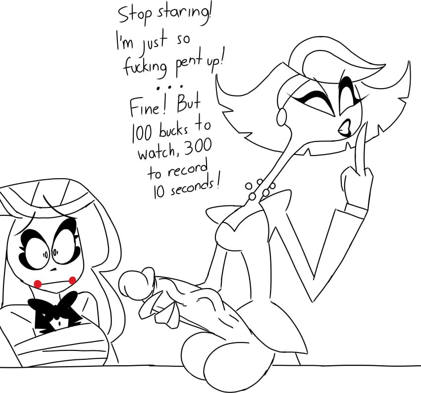 1futa 1girl 1girlsage_difference big_penis束缚charlie_morningstar_(hazbin_hotel)恶魔恶魔统治femsub强迫futadom futanari futanari_on_female hazbin_hotel巨大_球巨大_公鸡巨大_阴茎巨大_睾丸即将发生_强奸凯蒂_killjoy_(hazbin_hotel)更大_futanari line_art中指近_单色部分_彩色阴茎 阴茎_敬畏 压抑 强奸 克制 尺寸_差异 草图 较小_女性 直发 青少年睾丸 文本 捆绑 vivienne_medrano