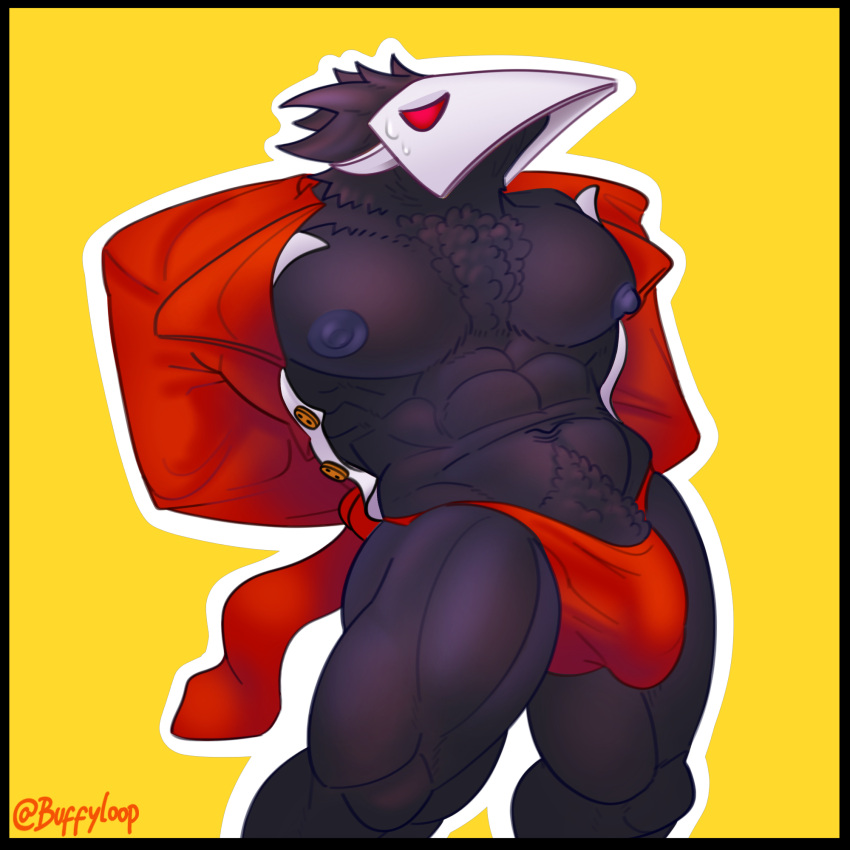 1:1 1boy 2020s 2022 2d 2d_(艺术品) ABS anthro anthro_only Artist_name avian bara black_body black_border black_fur buffyloop bulge darkner deltarune deltarune_chapter_2 digital_media_(artwork) 毛茸茸的hairy_chest hairy_penismalemale_anthromale_nipplesmale_only面具蒙面肌肉肌肉muscular_anthromuscular_male乳头 胸肌 阴茎 阴毛 红色衣服 红色眼睛 红色套装 红色内衣simple_background 独奏_anthro 独奏_男套装 swatchling swatchling_(deltarune) 汗水 第三方_来源 捆绑 twitter_用户名 undertale_(系列) 内衣 video_game_character video_games yaoi Yellow_background