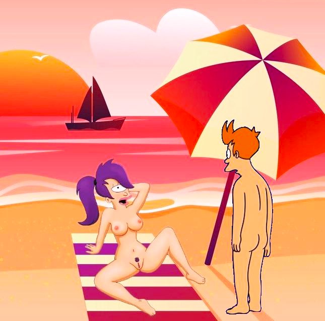 乳房 直立乳头 未来世界 裸体 philip_j._fry shaved_pussy spread_legs 大腿 turanga_leela