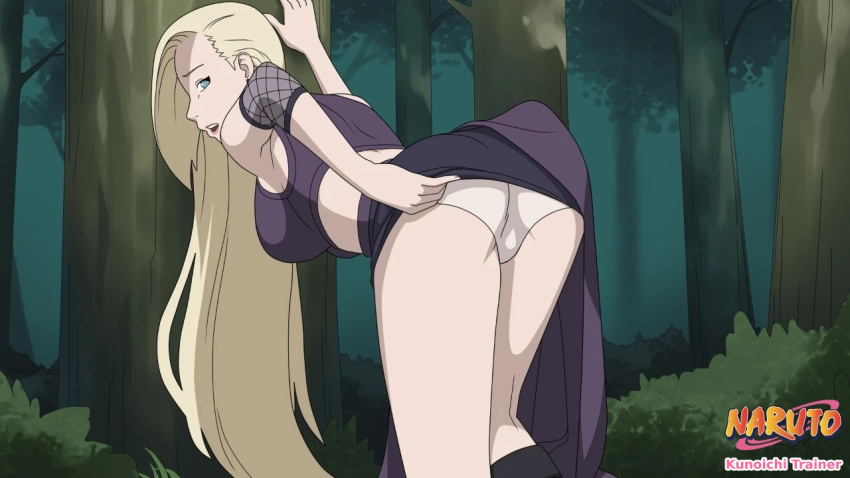 1girl 1girl 屁股 ass_focus blonde_hair boruto:_naruto_next_generations imminent_anal imminent_fellatio imminent_sex imminent_vaginal ino_yamanaka long_hair naruto naruto_(series) 自然 内裤 变态 变态女性 性邀请 性暗示 白色内裤