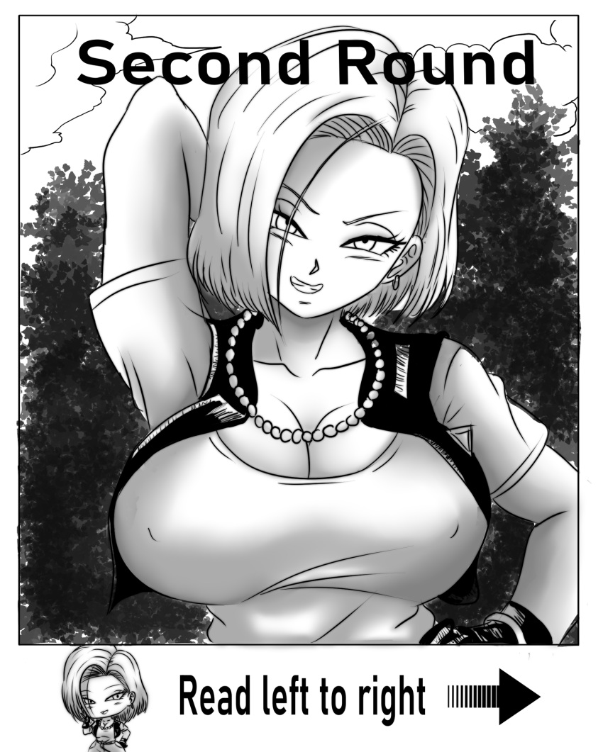 1girl 1girl android_18 有吸引力 beautiful_female beautifulful big_breasts 婊子紧身衣乳房 Dragon_ball Dragon_ball_z 耳环 兴奋 eager_for_sex 暴露癖 Female_focus Female_pervert Female_pov Female_pubic_hair 妓女乳头 完美完美 变态 妓女 卖淫 挑衅 挑衅阴部 sex_invitation 性暗示 短发 微笑