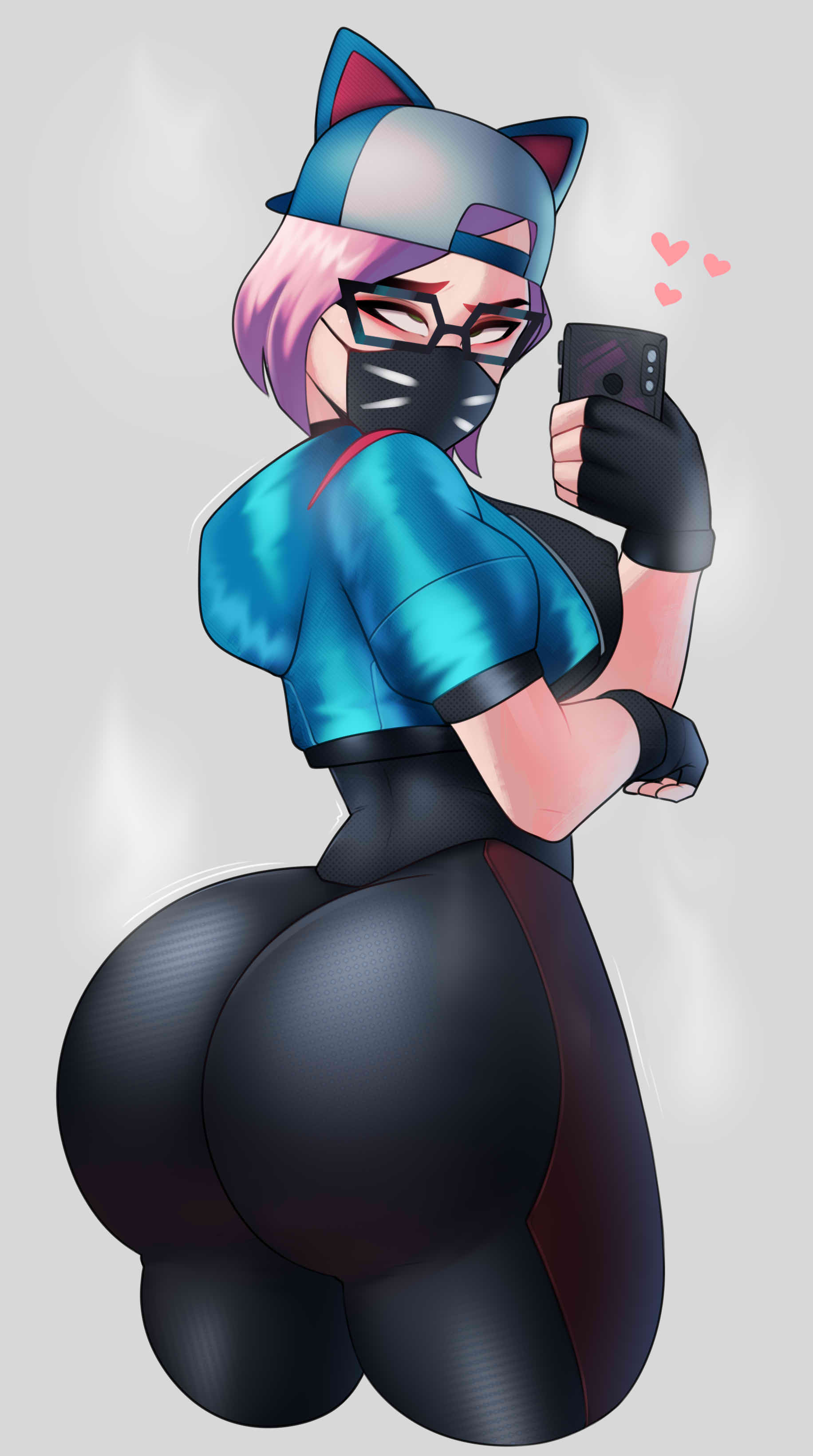 1girl 1girl 1girls 屁股 big_ass big_ass bubble_ass bubble_butt fat_ass Female_only fortnite lynx_(fortnite) postblue98 selfpic shown_off_ass 厚屁股 厚大腿 雷霆大腿 宽臀部